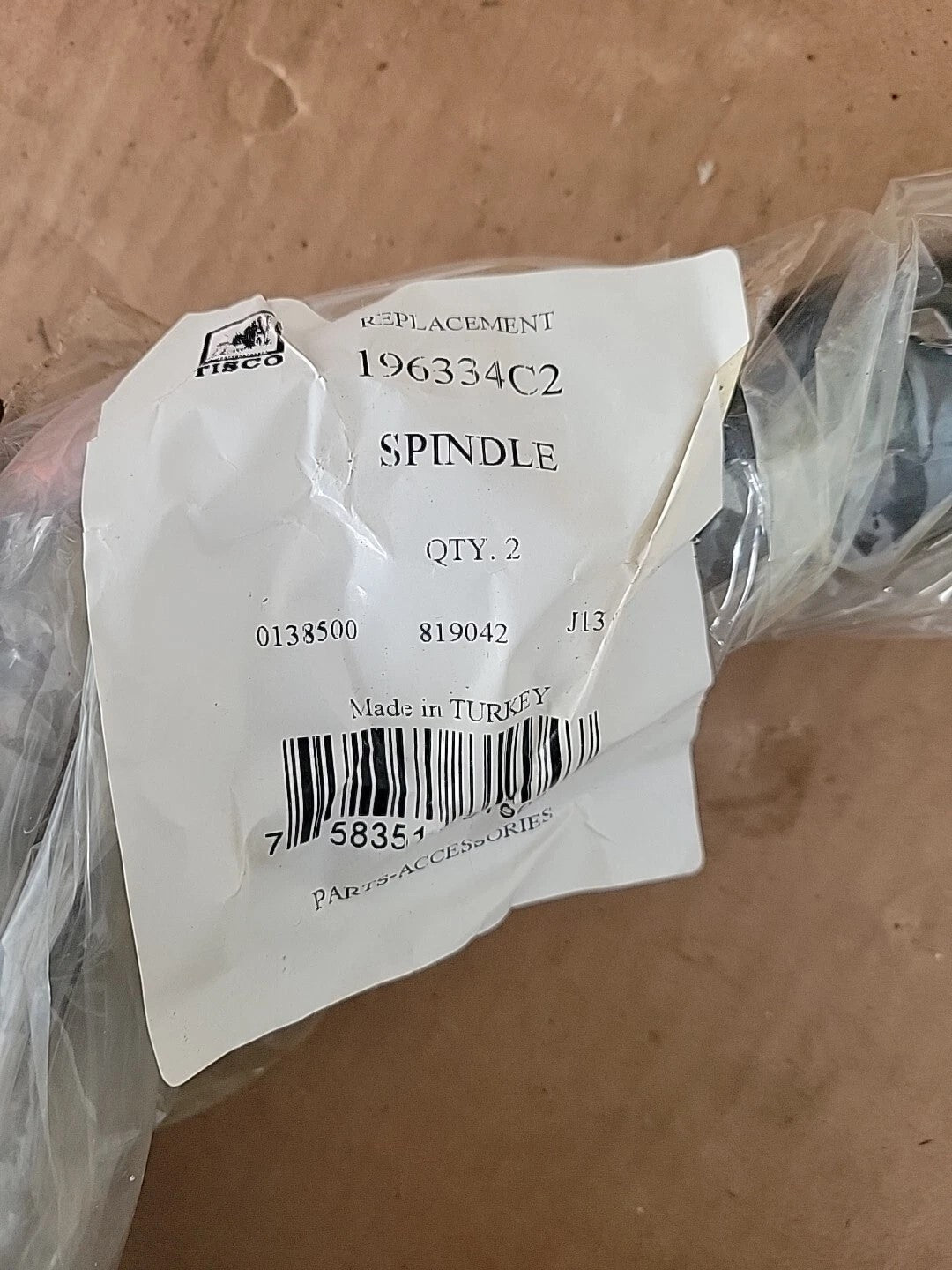 Case IH 196334C2, Steering Spindle -- 1026, 1066, 1086