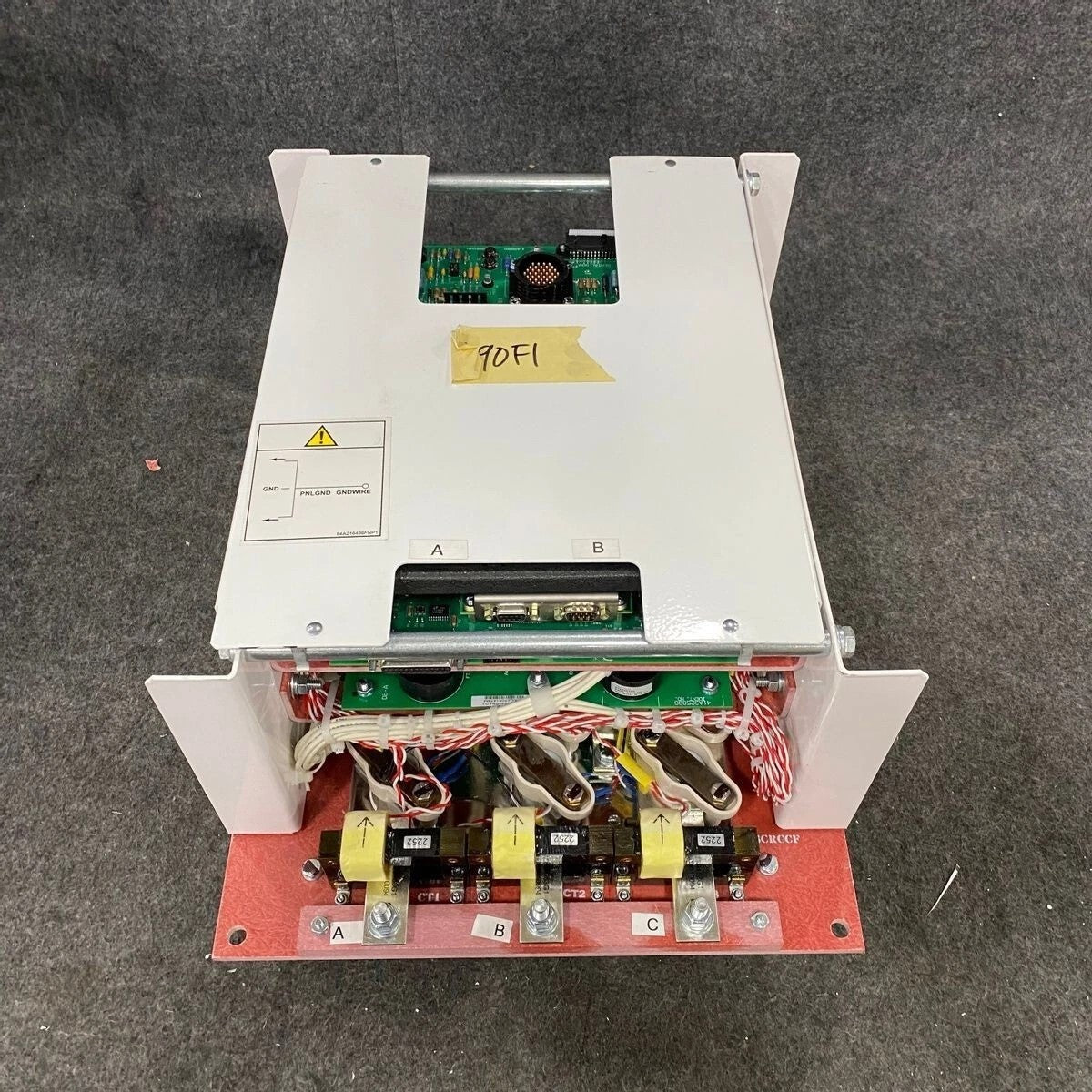 GE General Electric transportation Blower fan Controller Panel 41D757941P1. 523