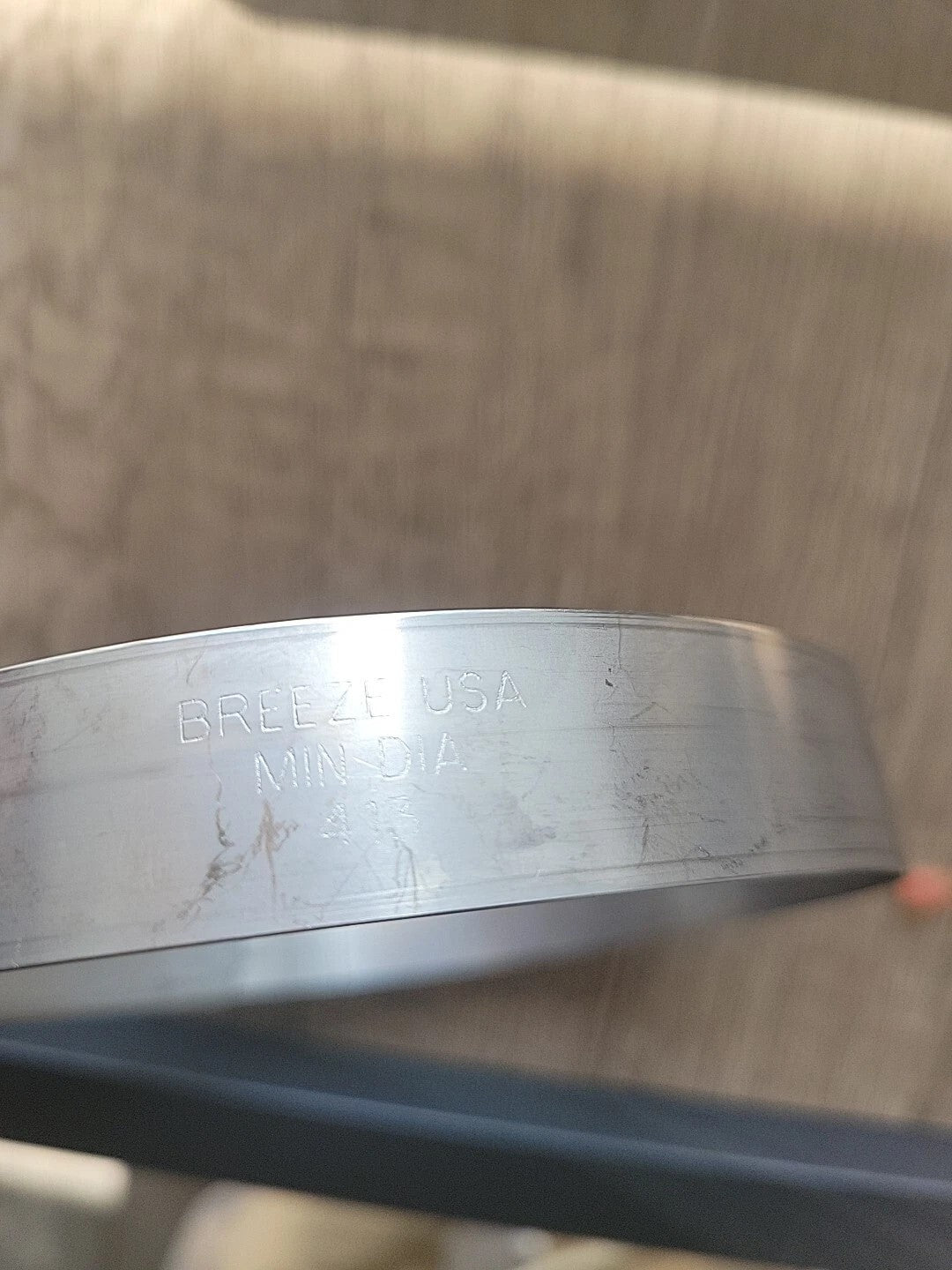 Boulons en T Breeze TB 413, calibre 4 18 à 4 716 pouces, bande 34 en acier inoxydable 301