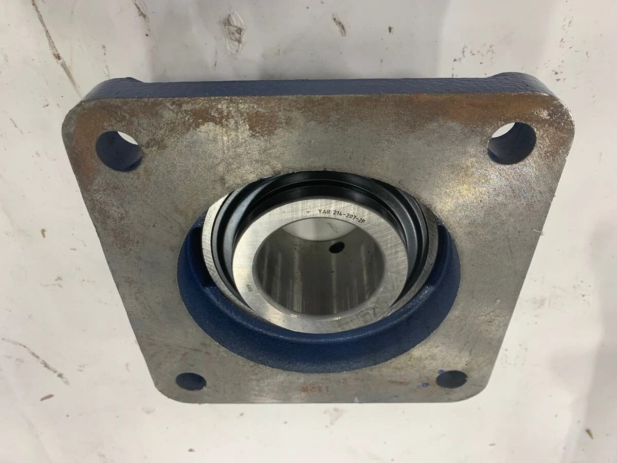 New! SKF YAR 214-207-2F Pillow Block Bearing (F4BM 207TF) - Insert Ball Bearing - For 2.42" Shaft