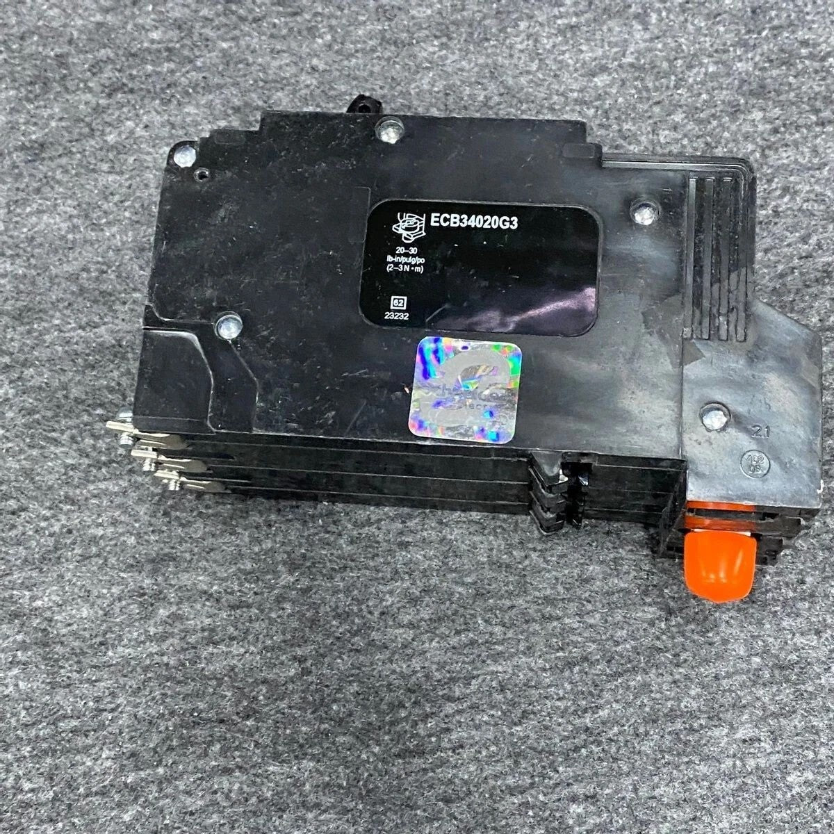 GUARANTEED BRAND NEW ECB34020G3 20A, 3P, 480V POWERLINK CIRCUIT BREAKER