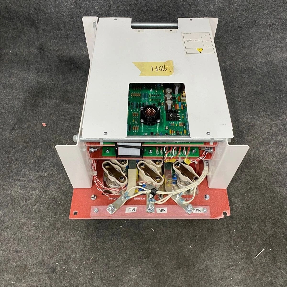 GE General Electric transportation Blower fan Controller Panel 41D757941P1. 523
