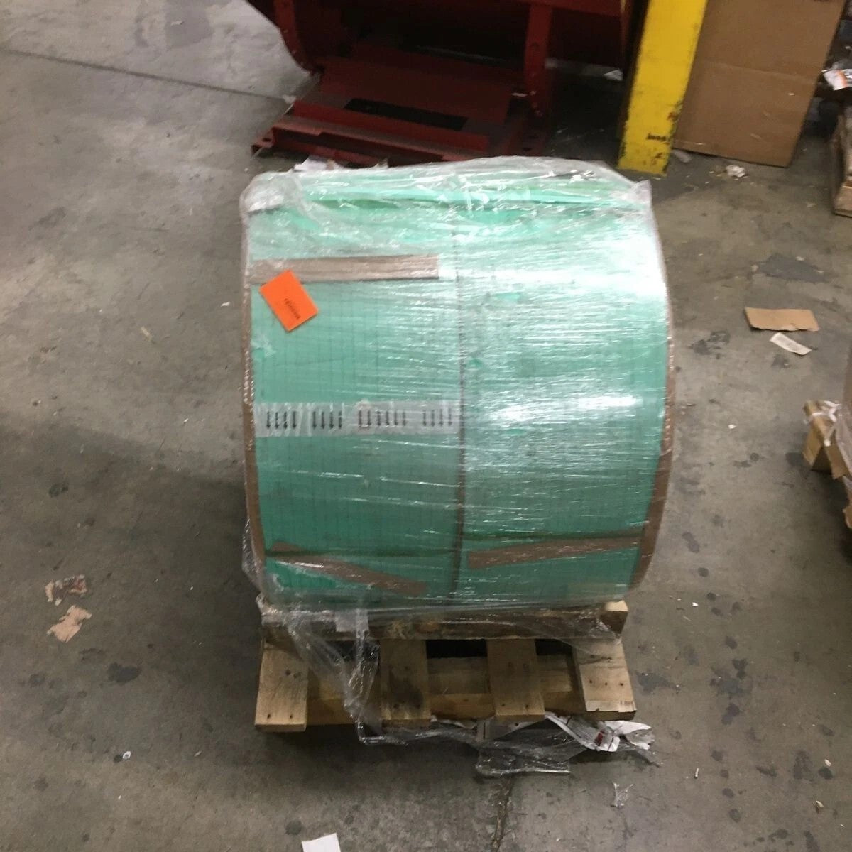 Sangle en polyester vert Signode 2040, 58 po x 0,035 po x 20 000 pi, 2 x 1 714 po