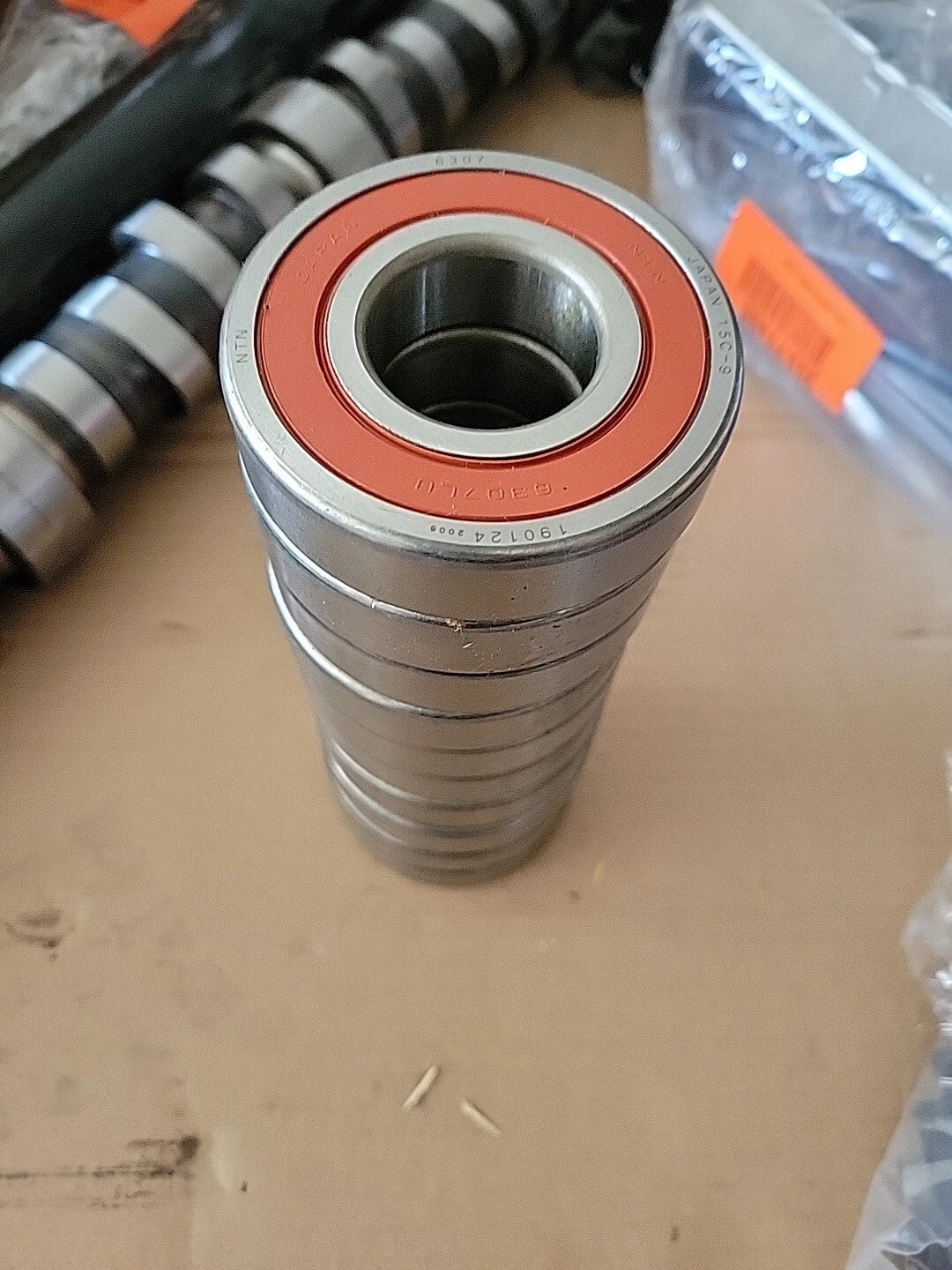 NTN 6307LLUC3 Bearing Rubber Seals 6307 LLU 2RS C3 6307RS 5 pcs