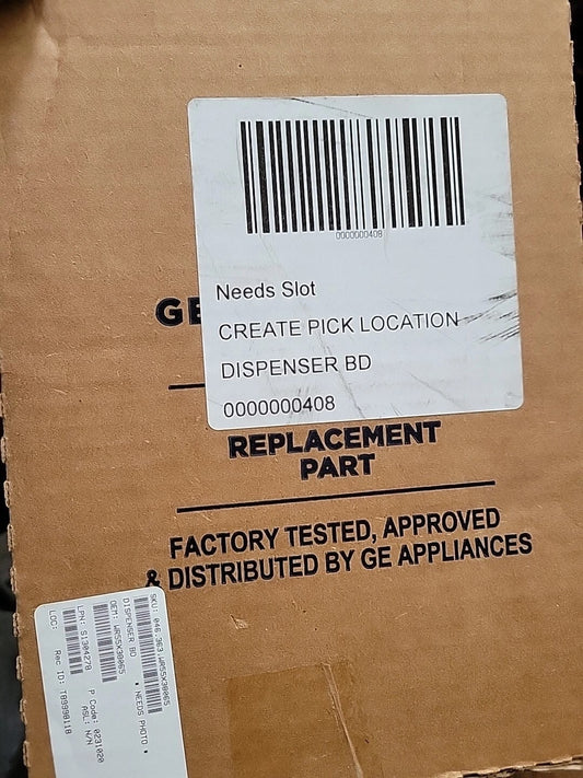 GE Refrigerator Autofill Dispenser Board WR55X38065 Brand New