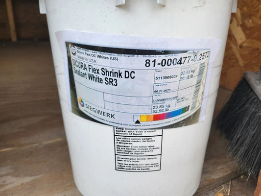 Siegwerk Printing Ink 81-000477 0.2572 Sealant White SR3 22.68kg