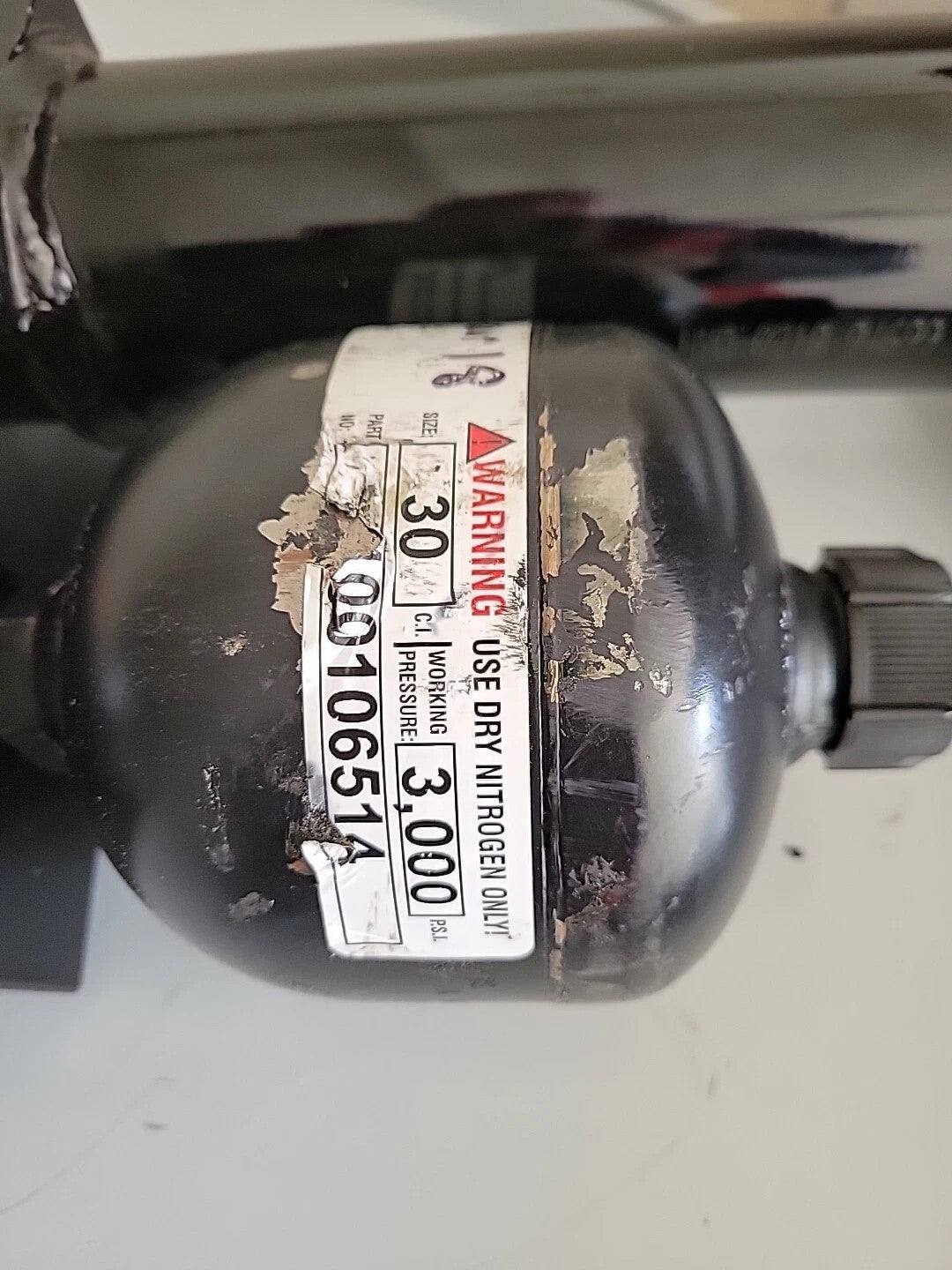 Col-Hyd 0218 94699 Hydraulic Cylinder Nitrogen