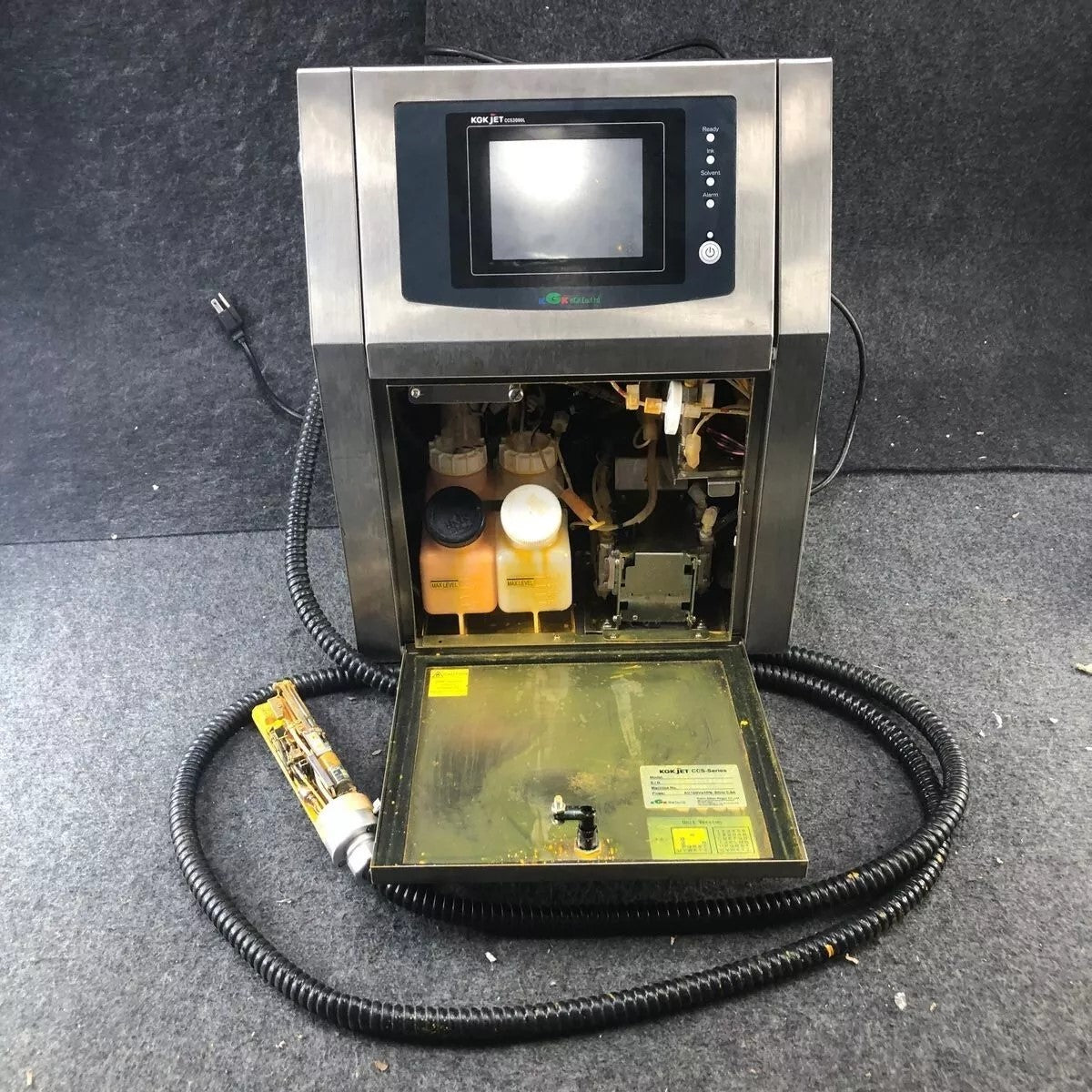 KGK mod. CCS-3000 L Fluorine Nozzle Inkjet Printer