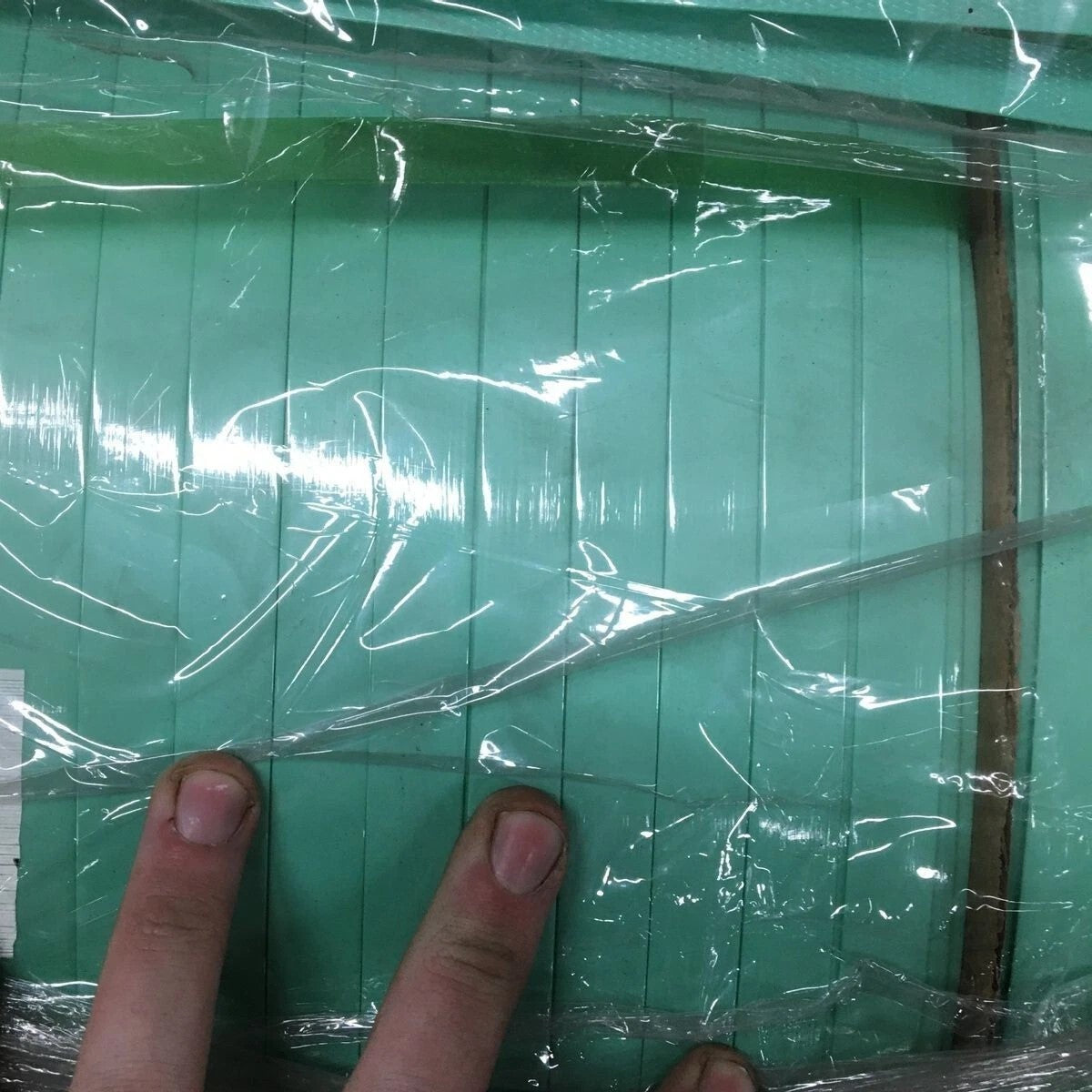 Sangle en polyester vert Signode 2040, 58 po x 0,035 po x 20 000 pi, 2 x 1 714 po
